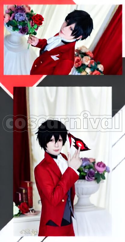 The Animation The Day Breakers Ren Amamiya Masquerade Cosplay cosplay costume from Persona 5:, the animation the day breakers ren amamiya masquerade 39130 front view 3