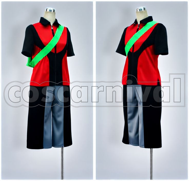Emerald Brendan Cosplay cosplay costume from Pokémon, front view 2