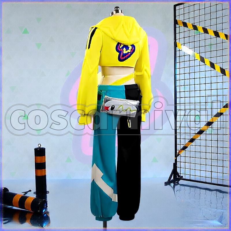 Legends: Z-A Canari Cosplay cosplay costume from Pokémon, back view