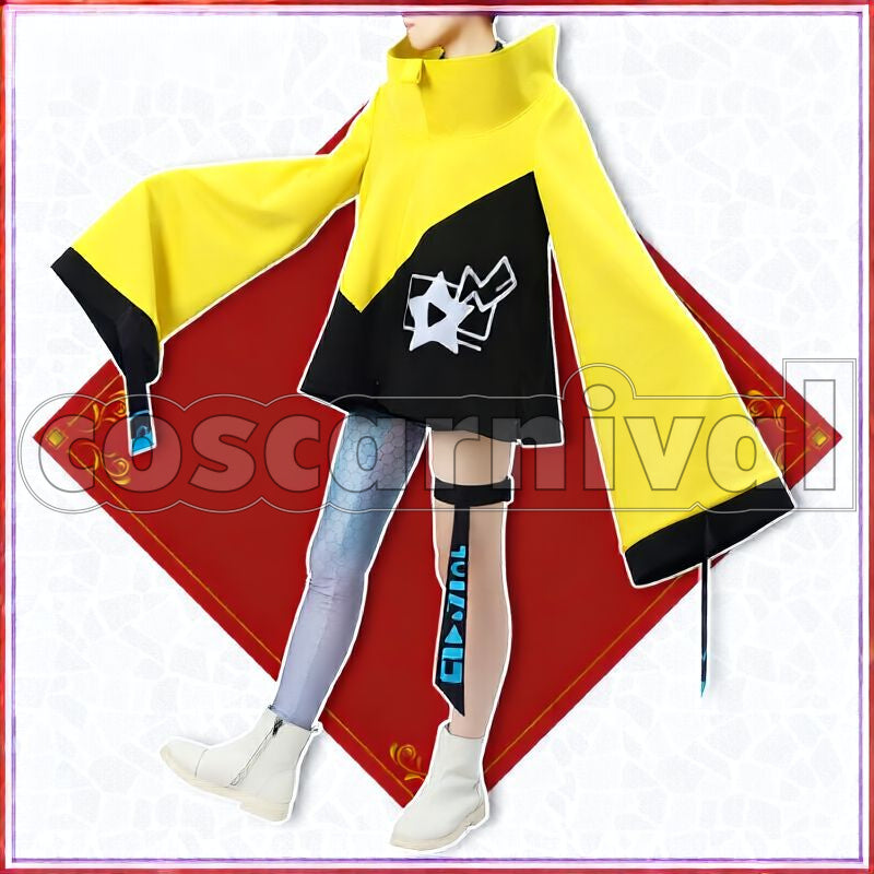 Scarlet and Violet Iono Cosplay cosplay costume from Pokémon, front view 3