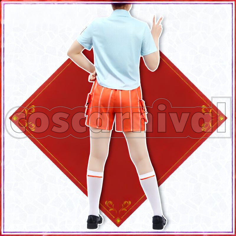 Scarlet and Violet Naranja Academy School Uniform Cosplay cosplay costume from Pokémon, back view