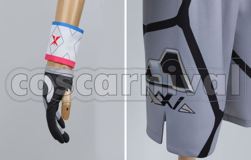 Sword and Shield Gym Leader Gordie Cosplay cosplay costume from Pokémon, detail-4
