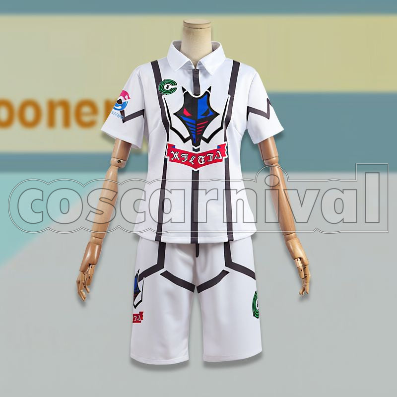 Sword and Shield Gym Leader Raihan Print Version Cosplay cosplay costume from Pokémon, front view 5
