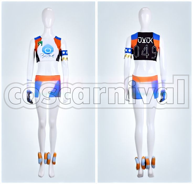 Sword and Shield Nessa Cosplay cosplay costume from Pokémon, detail-1
