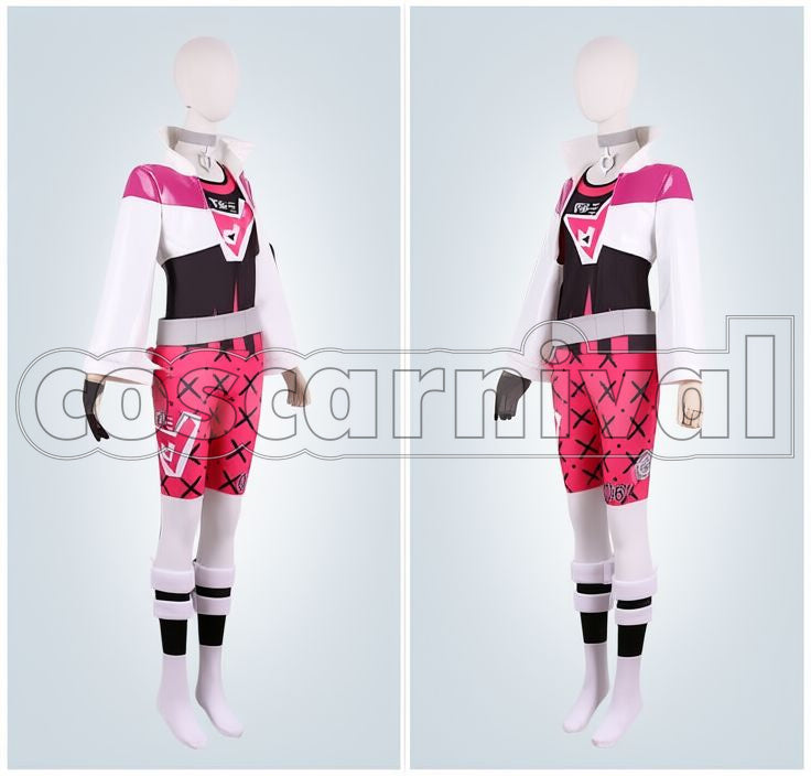 Sword and Shield Piers Cosplay cosplay costume from Pokémon, front view 2