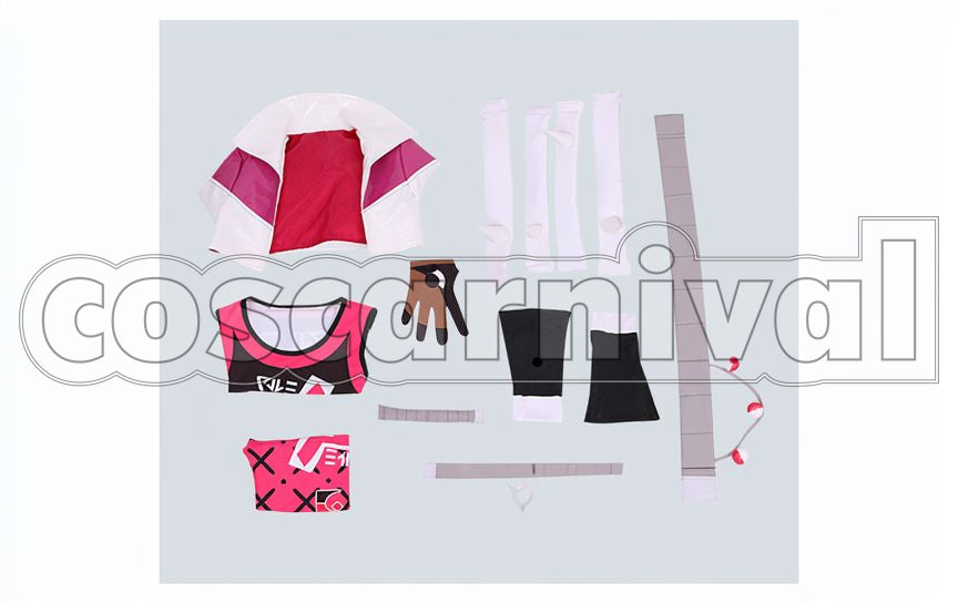 Sword and Shield Piers Cosplay cosplay costume from Pokémon, set view