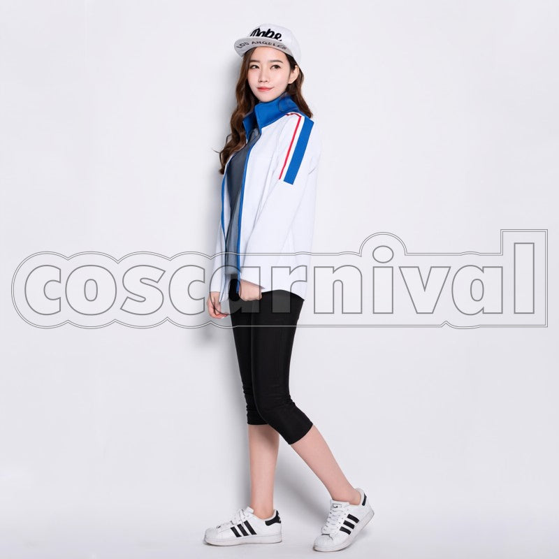 Honan Academy Takeru Fujiwara cosplay costume from Prince of Stride, side view
