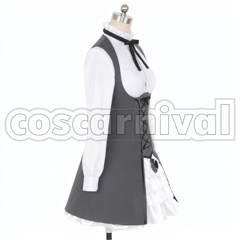 Princess cosplay costume from Princess Principal Ange, side view