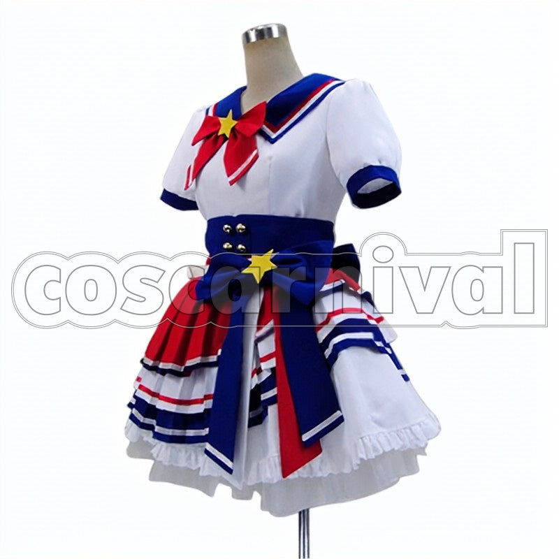 Dorothy wesuto cosplay costume from PriPara Dressing Paf, side view