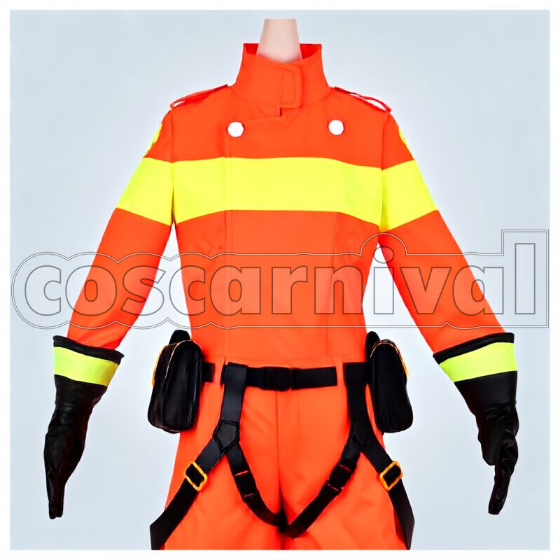 Thymos Cosplay cosplay costume from Promare Galo, front view