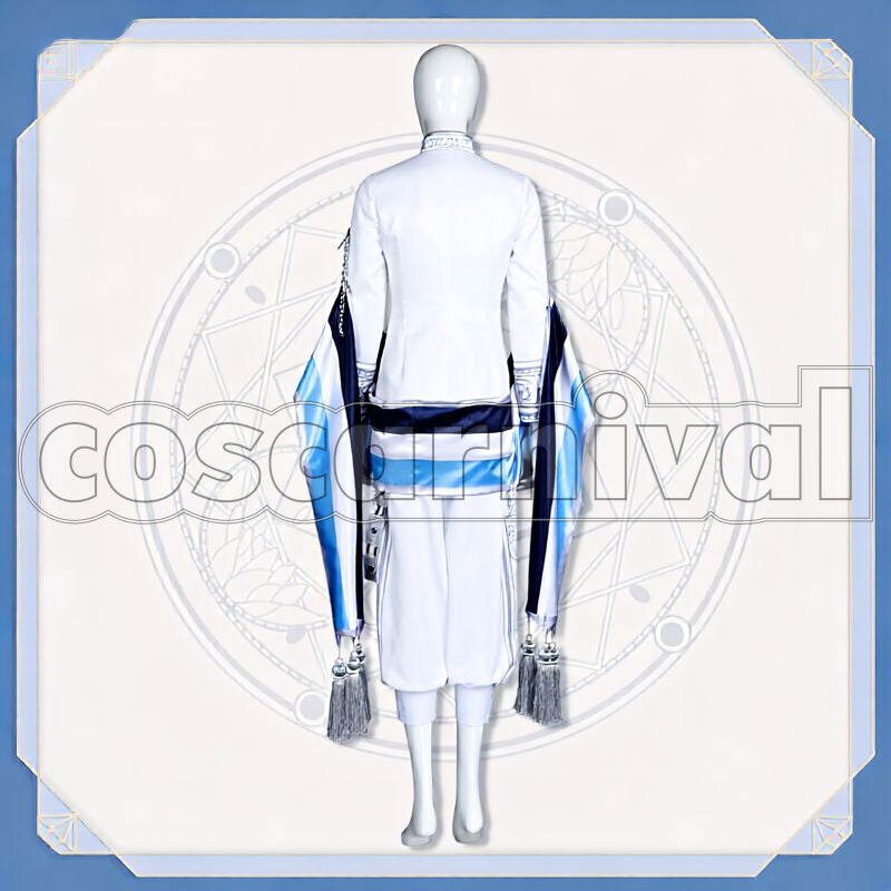 Heathcliff Eastern Country 1st Anniversary * Flowers for You, Magic for the Sky Cosplay cosplay costume from Promise of Wizard, back view 1