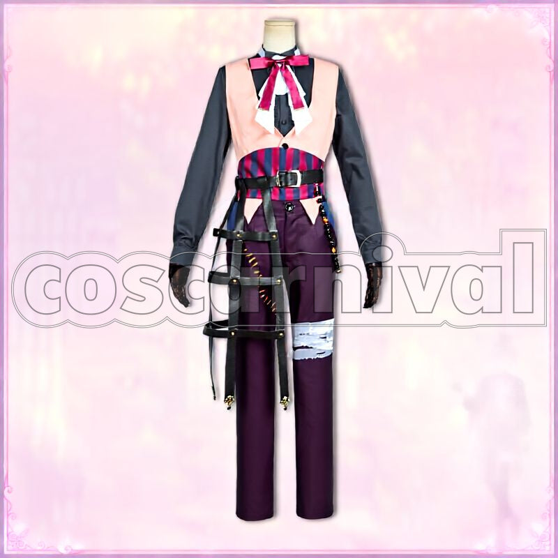 Owen Northern Country Waltz of the Wizard and the Black Cat Cosplay cosplay costume from Promise of Wizard, front view 5