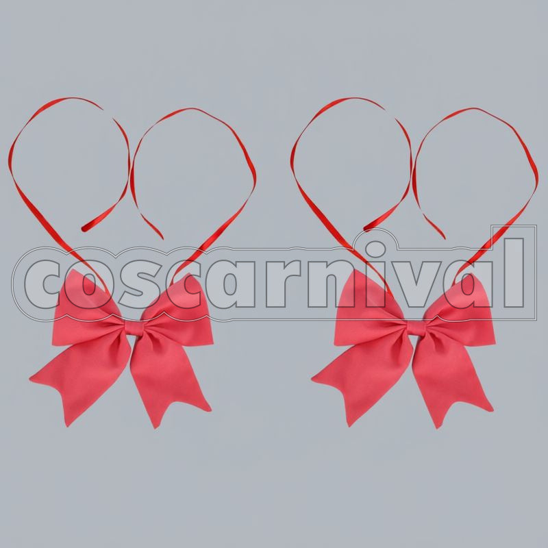 Madoka Magica Madoka Kaname Cosplay cosplay costume from Puella Magi, accessory set view