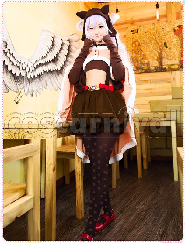 Puella Magi Madoka Magica cosplay costume, front view