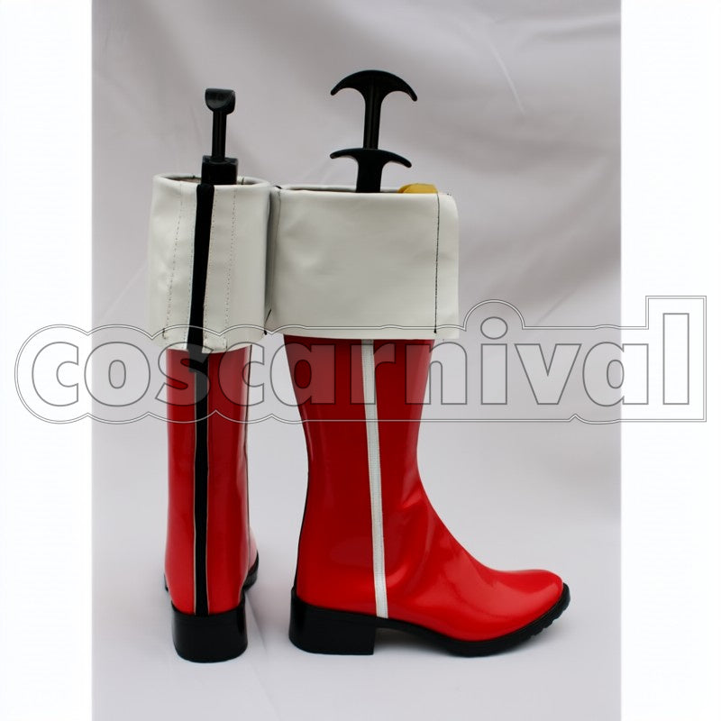 Magica Kyoko Sakura cosplay costume from Puella Magi Madoka, back view 3