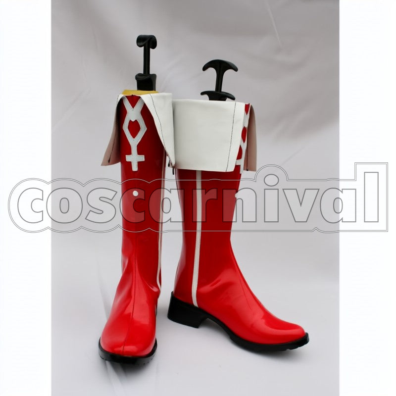 Magica Kyoko Sakura cosplay costume from Puella Magi Madoka, front view 3