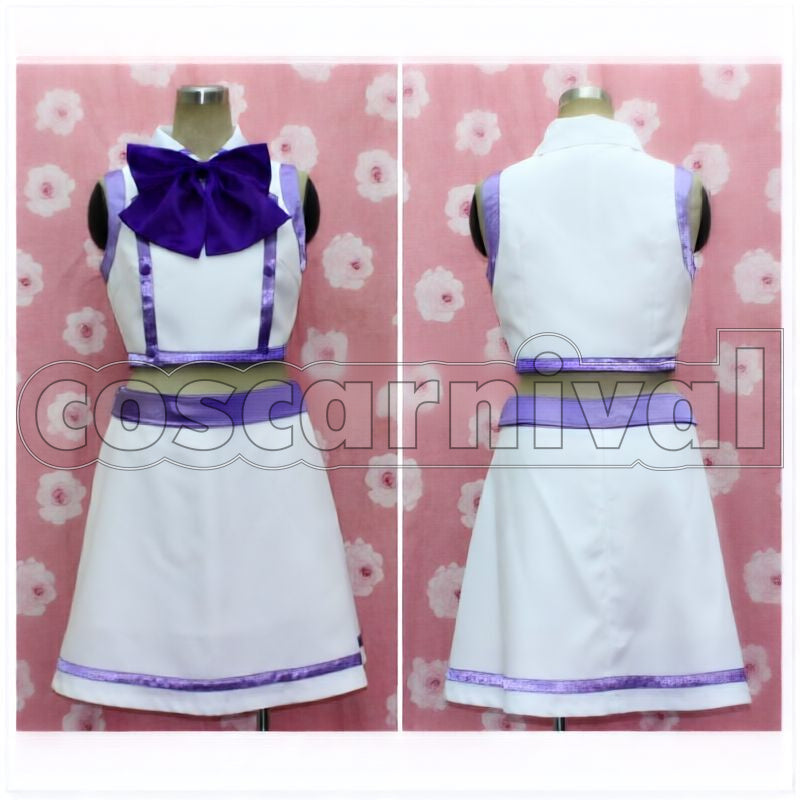Academy Aloe White School Uniform Cosplay cosplay costume from Quiz Magic, detail-1