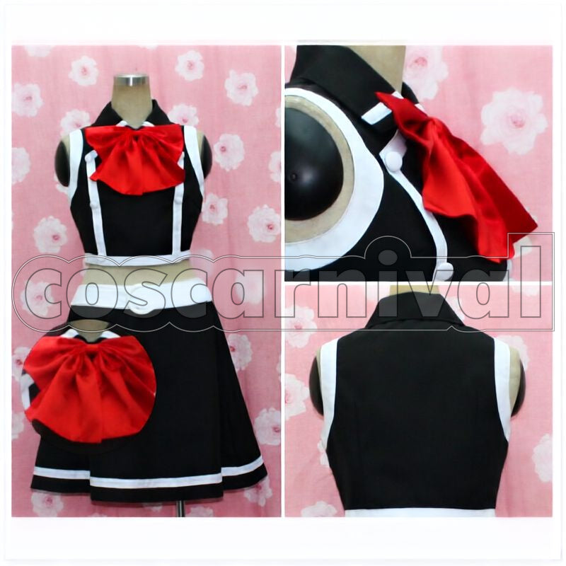 Academy Yuri Black School Uniform Cosplay cosplay costume from Quiz Magic, front view