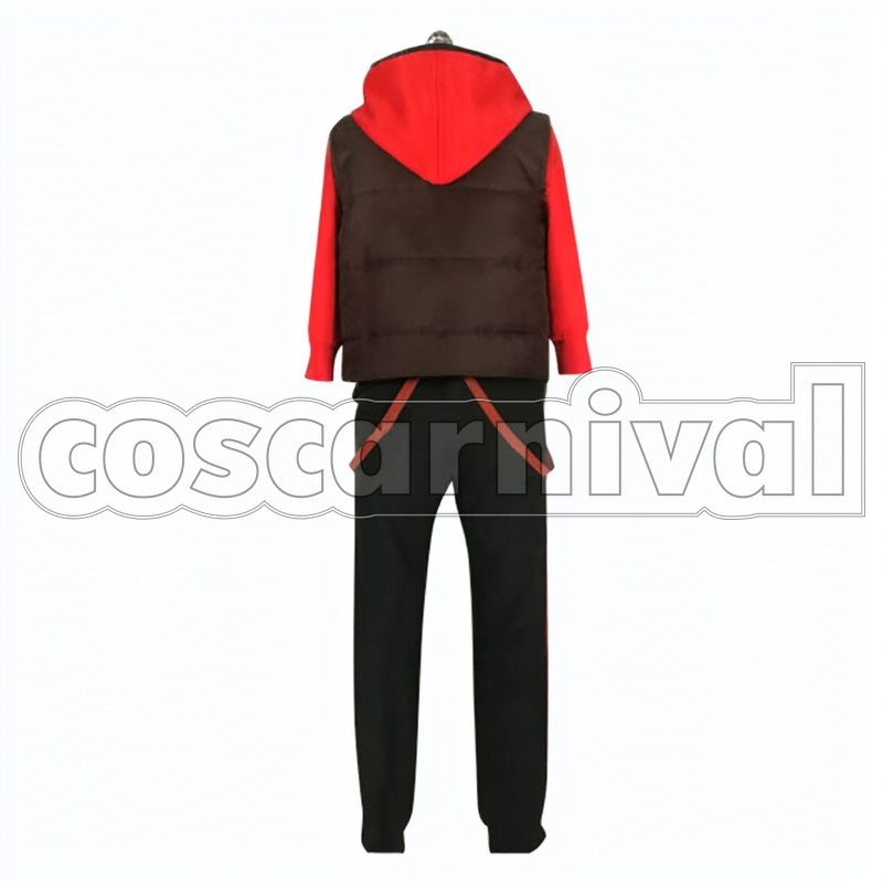Sho Hakua cosplay costume from Re:Creators, back view