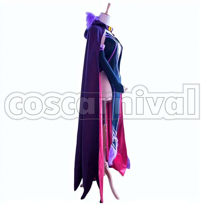in Another World- Elsa Granhiert cosplay costume from Re:Zero -Starting Life, side view