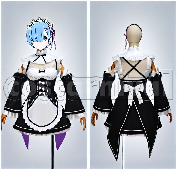 Life in Another World Rem & Ram Cosplay cosplay costume from Re:Zero − Starting, detail-1