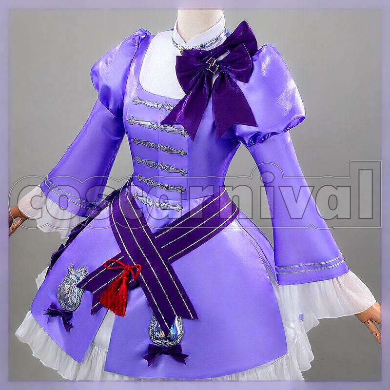 Kyrielight' with official FGO NA form 'Mash Kyrielight cosplay costume from replace 'Mashu, front view 4
