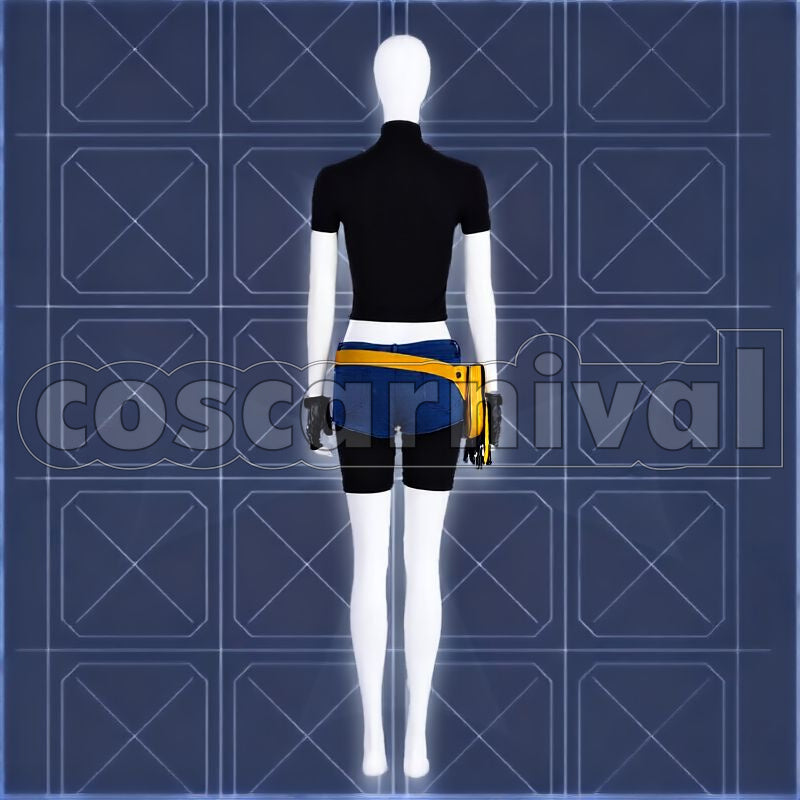 Claire Redfield Cosplay cosplay costume from Resident Evil, back view 3