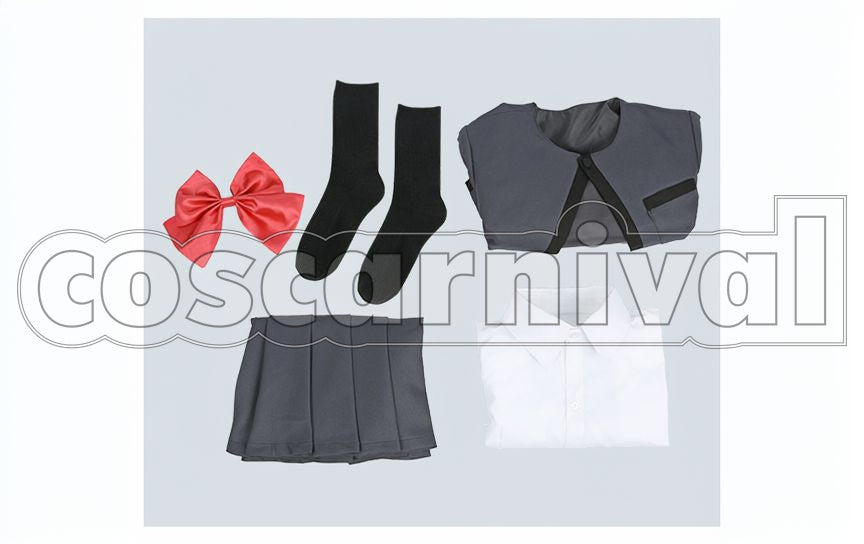 Nana Daiba School Uniform Cosplay cosplay costume from Revue Starlight, set view