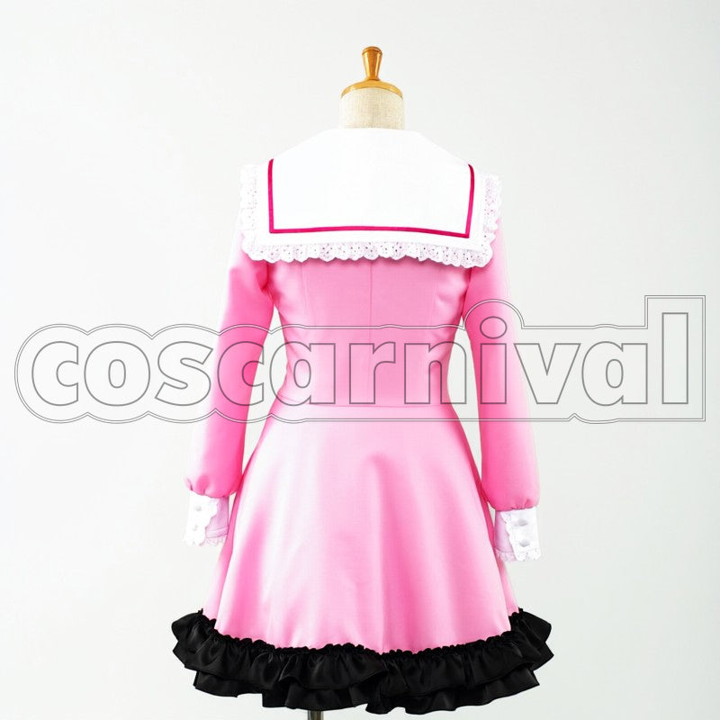 Keishin Academy Elementary Tomoka Minato Girls cosplay costume from Ro-Kyu-Bu!, back view