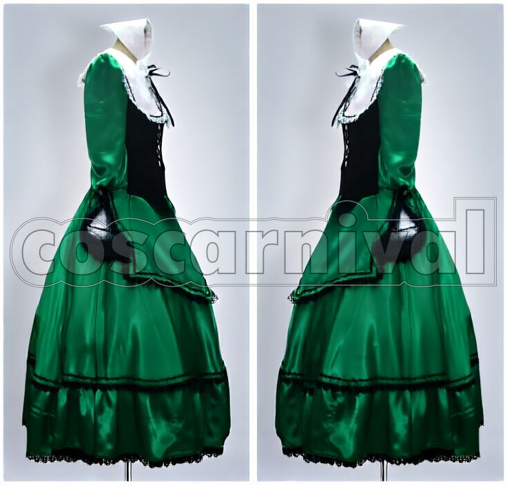 Suiseiseki Cosplay cosplay costume from Rozen Maiden, side view