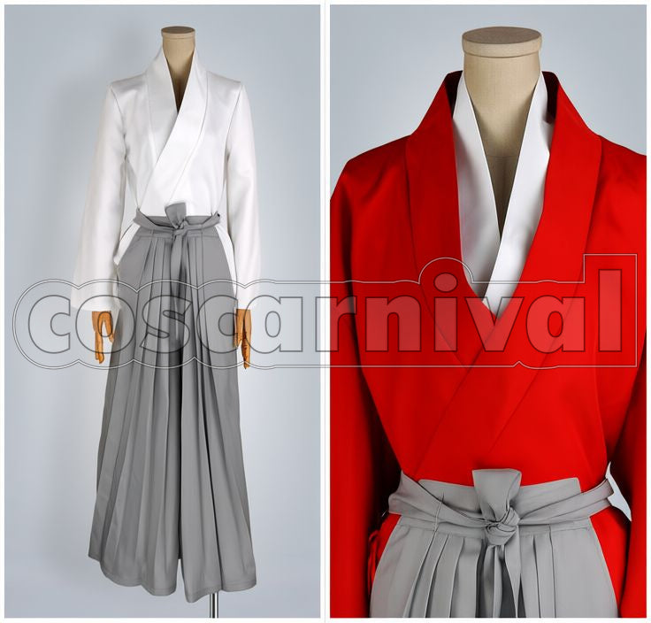 Himura Kenshin Kimono Cosplay cosplay costume from Rurouni Kenshin, front view 3