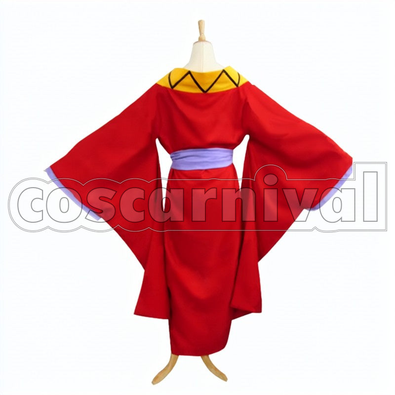 Yumi Komagata cosplay costume from Rurouni Kenshin, back view