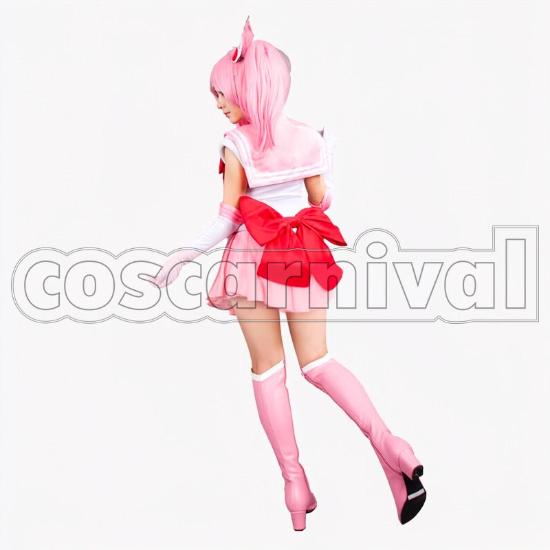 Sailor Chibi Moon cosplay costume from Sailor Moon Chibiusa, back view