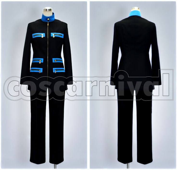 Sailor Stars Seiya Kou School Uniform Cosplay cosplay costume from Sailor Moon, front view 2
