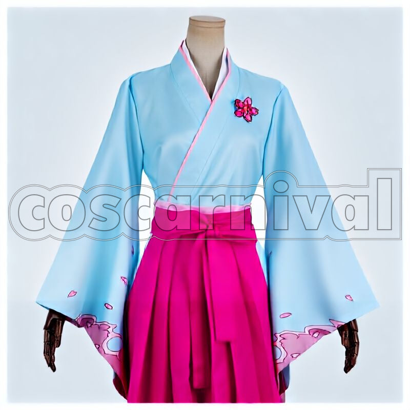 The Animation Sakura Amamiya Cosplay cosplay costume from Sakura Wars:, front view 1