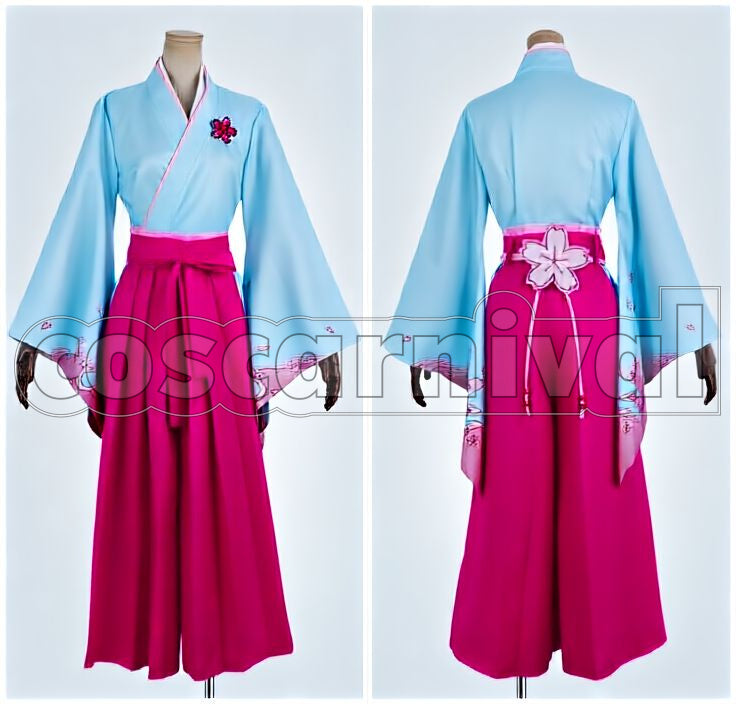 The Animation Sakura Amamiya Cosplay cosplay costume from Sakura Wars:, detail-1