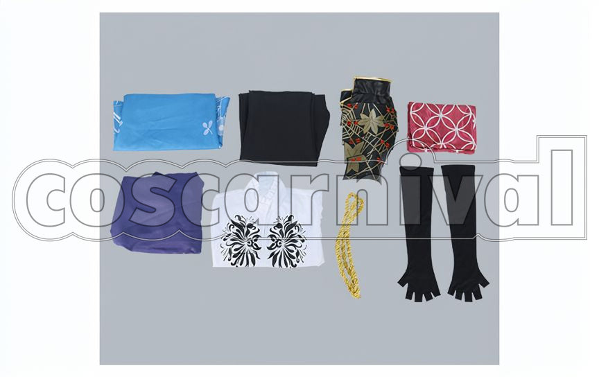 Blood Oda Army Niwa Nagahide Cosplay cosplay costume from Sengoku Night, set view