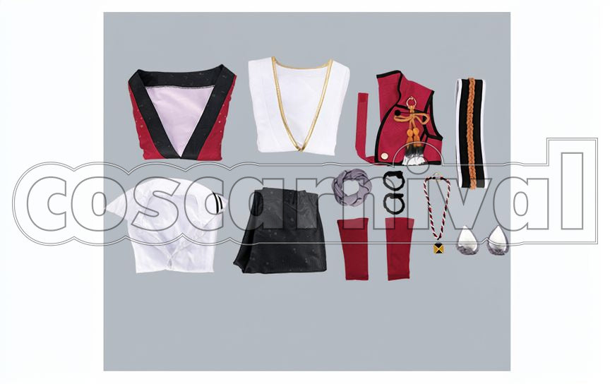 Blood Takeda Army Takeda Shingen Cosplay cosplay costume from Sengoku Night, set view