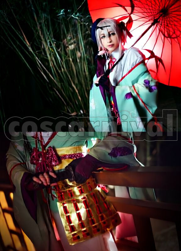 Blood Toyotomi Army Takenaka Hanbee Cosplay cosplay costume from Sengoku Night, front view 5