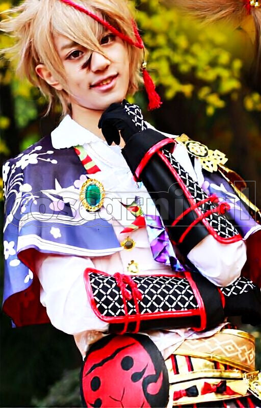 Blood Toyotomi Army Toyotomi Hideyoshi Cosplay cosplay costume from Sengoku Night, front view 6