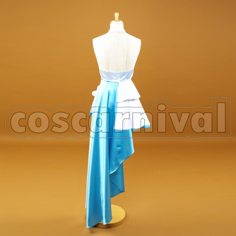 Tsubasa Kazanari cosplay costume from Senki Zessho Symphogear, back view