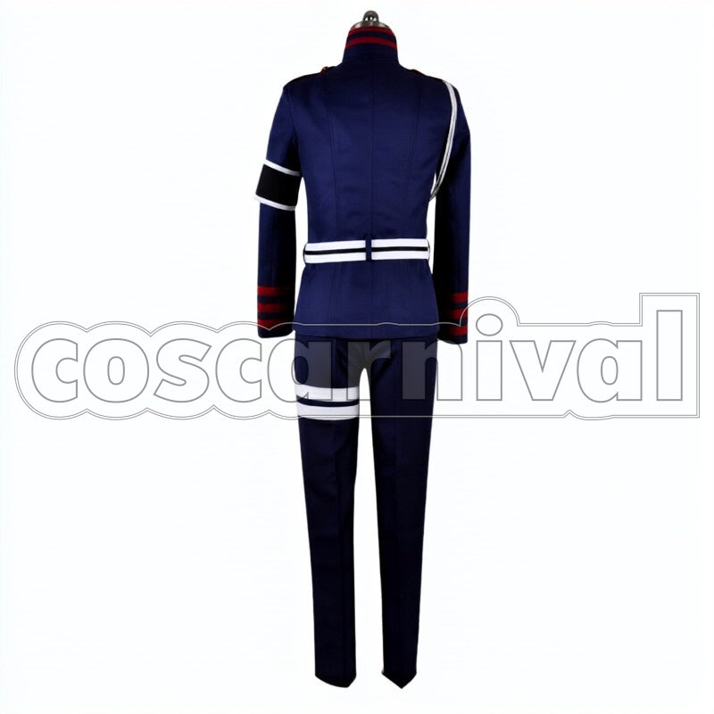End Guren Ichinose cosplay costume from Seraph of the, back view