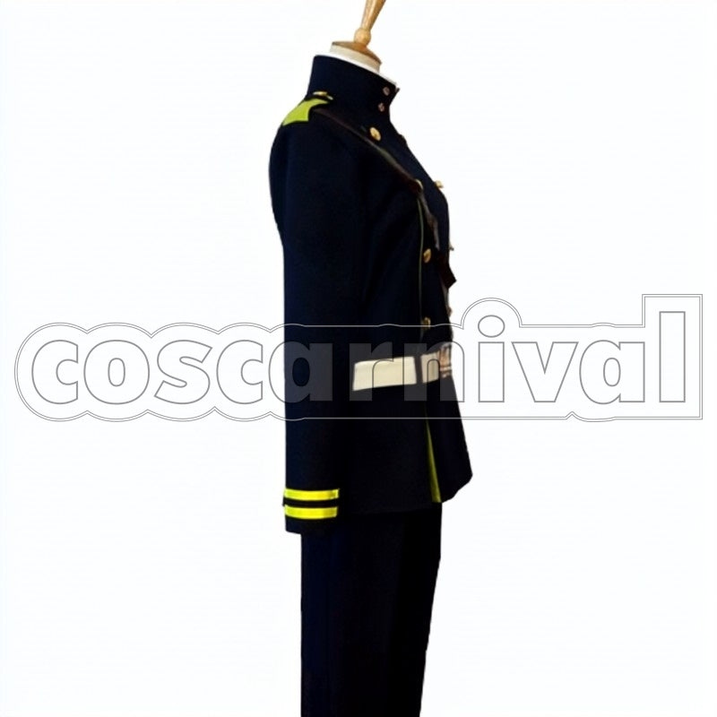 End Yuichiro Hyakuya cosplay costume from Seraph of the, side view