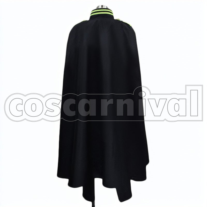 End Norito Goshi cosplay costume from Seraph of the, back view