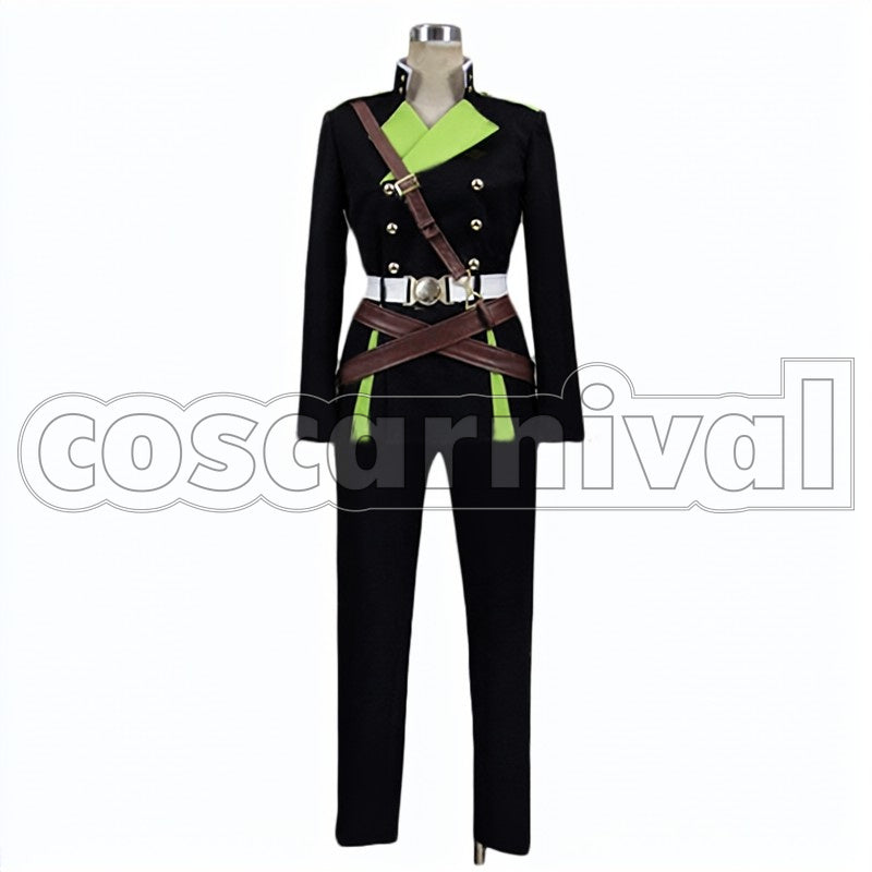 End Norito Goshi cosplay costume from Seraph of the, front view 2