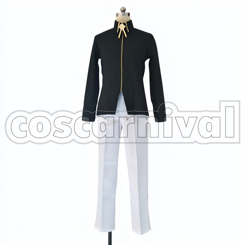 End rene shimu cosplay costume from Seraph of the, front view 3