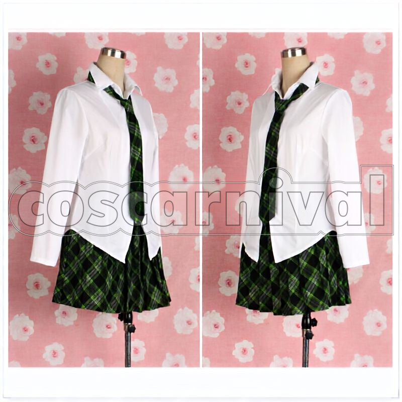 Shimizu Cosplay cosplay costume from Shiki Megumi, front view