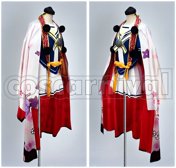 Raiko Cosplay cosplay costume from Shinken!! Dojikiri, front view 2