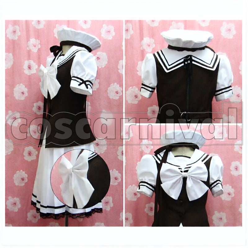 School Uniform Cosplay cosplay costume from Shuffle! Summer, front view