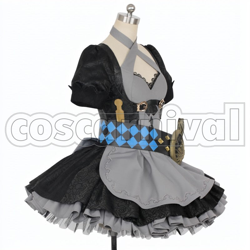 Bondage cosplay costume from SINoALICE Alice, side view 3